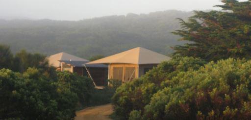 Voyage sur-mesure, Hébergement sous tentes deluxe à proximité de la Great Ocean Road